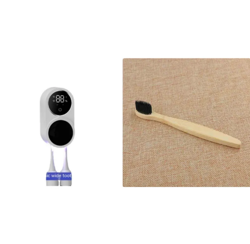Desinfectante portátil de Cepillo de Dientes UV -> Portable UV Toothbrush Sanitizer