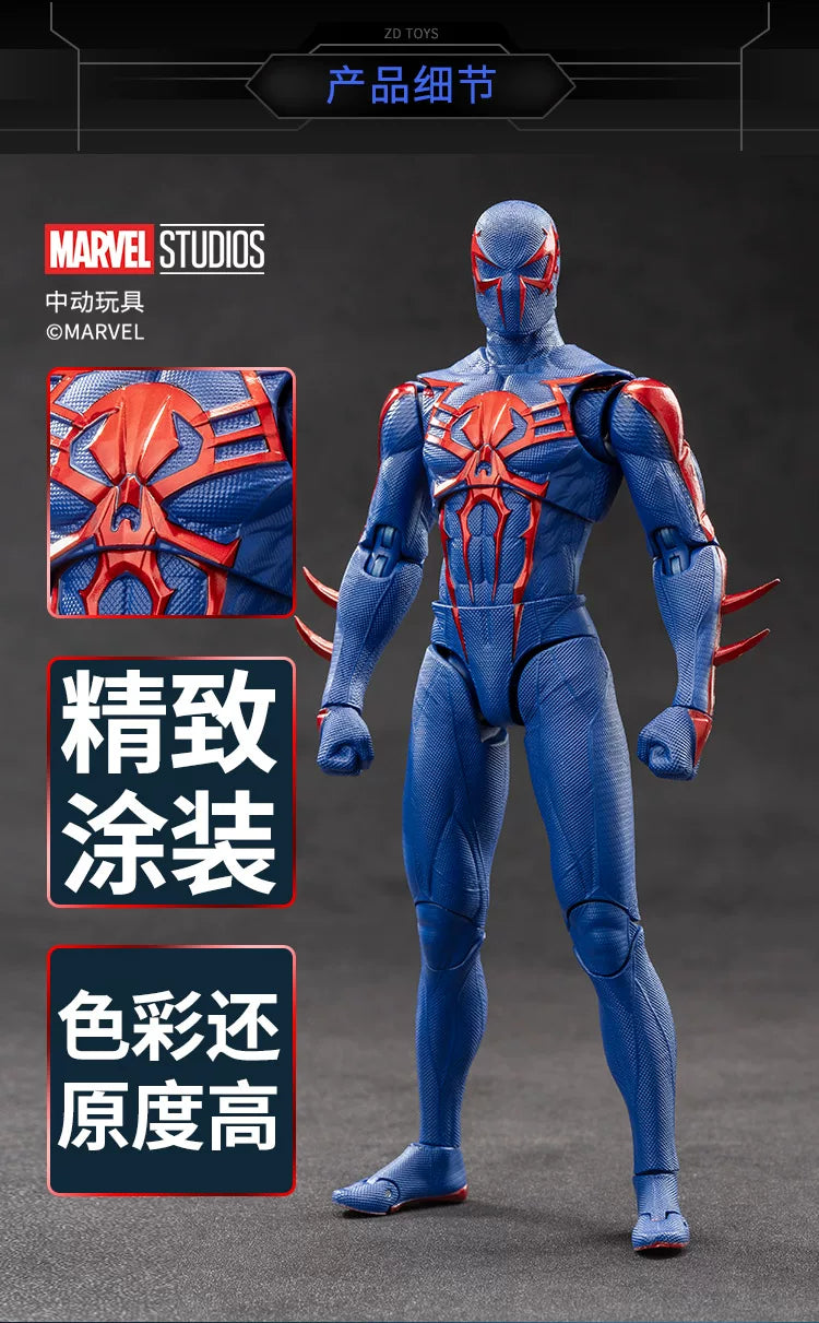 Juego de PS4 de la serie Spider-Man de ZD TOY, traje anti-Ock de Spider-Man, traje Velocity de Spider-Man, traje 2099 de Spider-Man, Miles Morales COLLECTION
