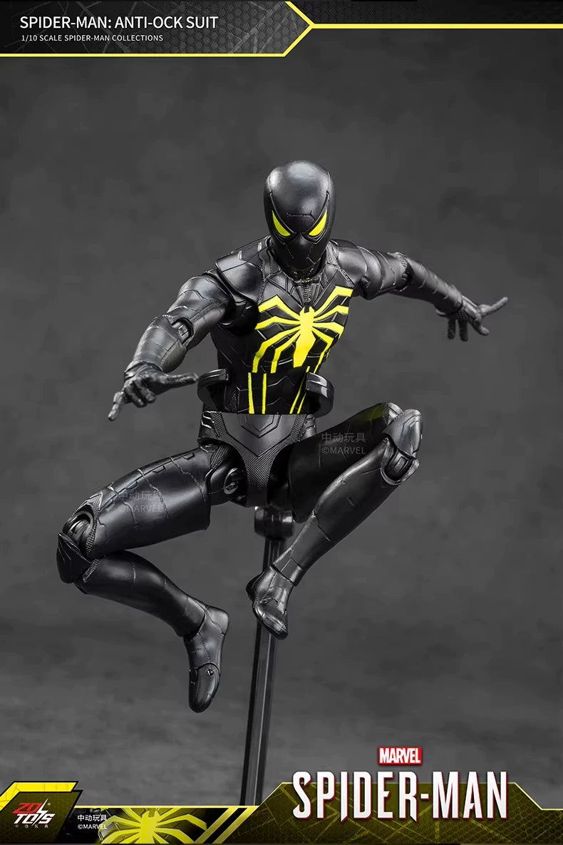 Juego de PS4 de la serie Spider-Man de ZD TOY, traje anti-Ock de Spider-Man, traje Velocity de Spider-Man, traje 2099 de Spider-Man, Miles Morales COLLECTION