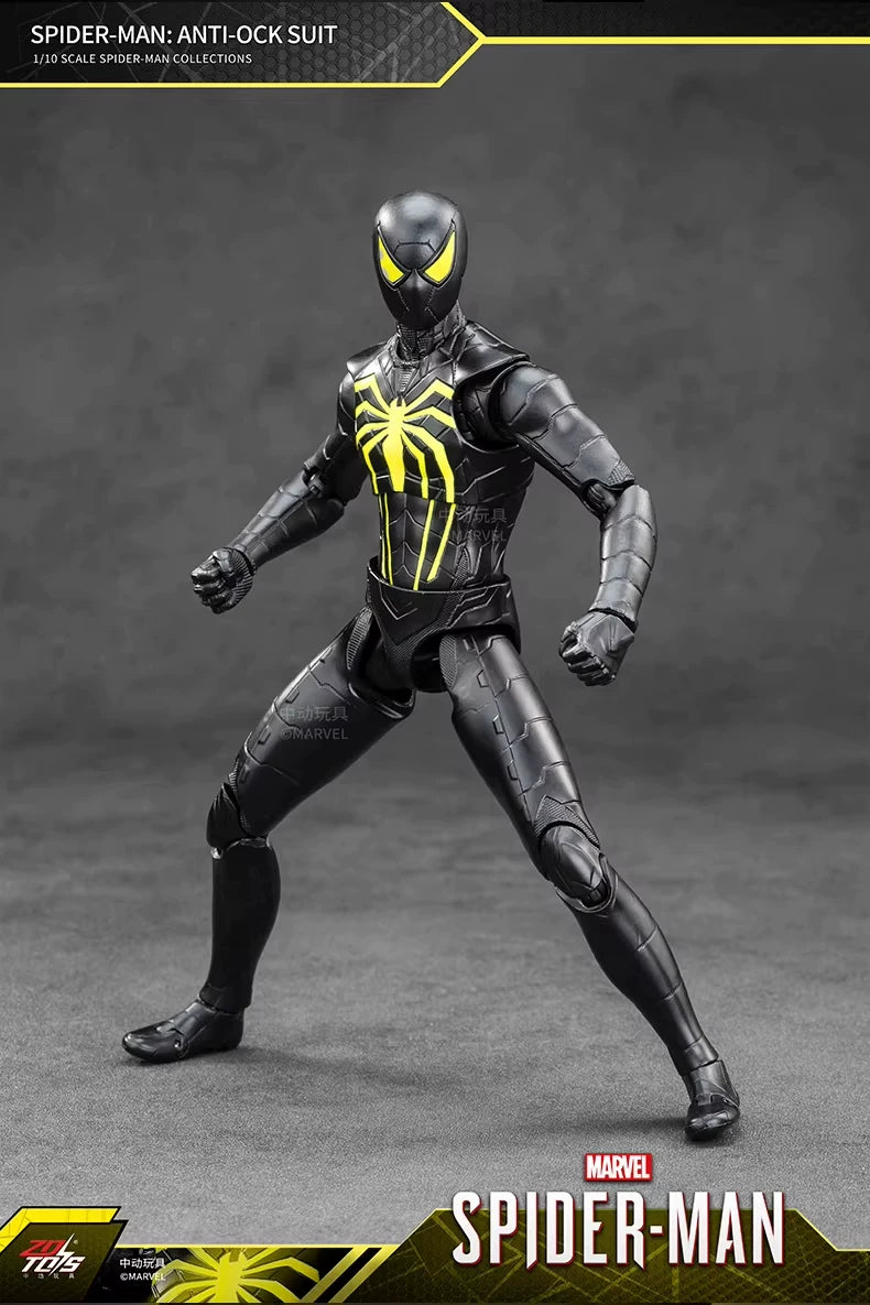 Juego de PS4 de la serie Spider-Man de ZD TOY, traje anti-Ock de Spider-Man, traje Velocity de Spider-Man, traje 2099 de Spider-Man, Miles Morales COLLECTION