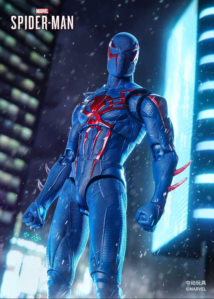 Juego de PS4 de la serie Spider-Man de ZD TOY, traje anti-Ock de Spider-Man, traje Velocity de Spider-Man, traje 2099 de Spider-Man, Miles Morales COLLECTION
