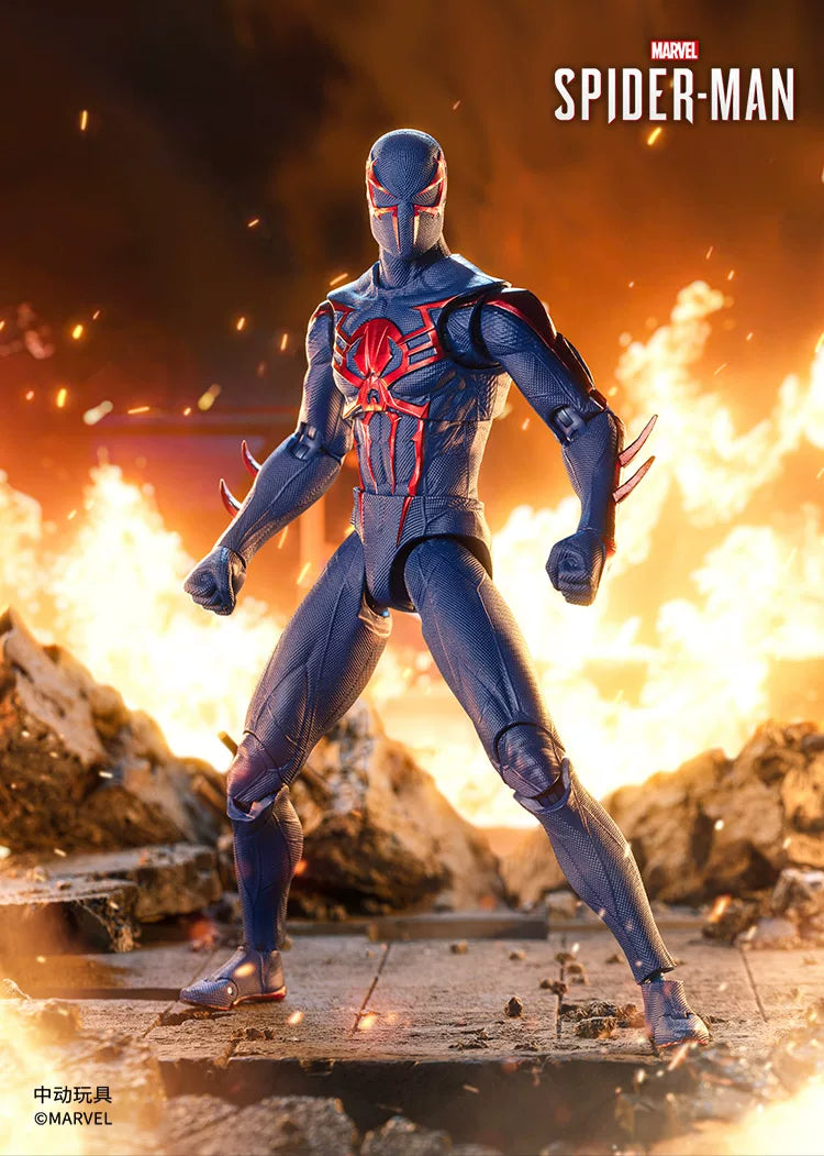 Juego de PS4 de la serie Spider-Man de ZD TOY, traje anti-Ock de Spider-Man, traje Velocity de Spider-Man, traje 2099 de Spider-Man, Miles Morales COLLECTION
