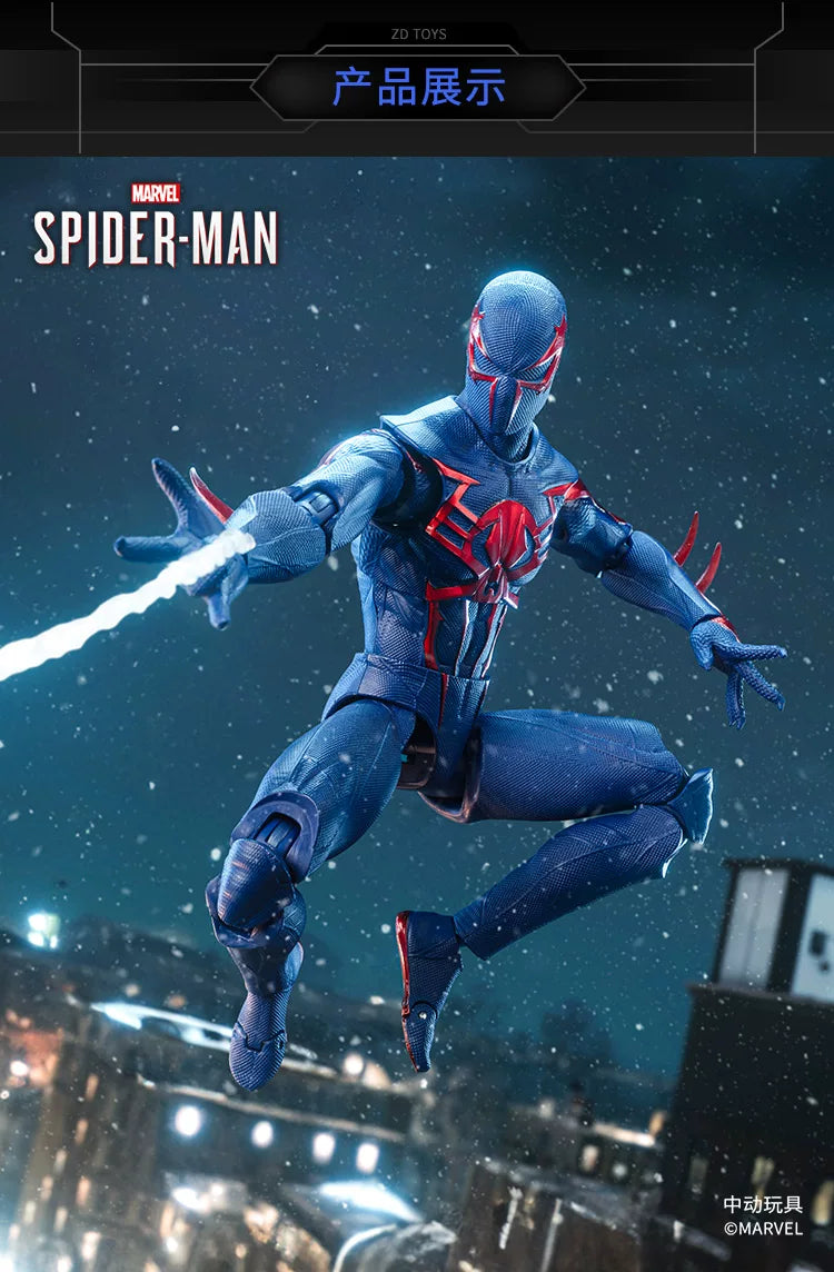 Juego de PS4 de la serie Spider-Man de ZD TOY, traje anti-Ock de Spider-Man, traje Velocity de Spider-Man, traje 2099 de Spider-Man, Miles Morales COLLECTION