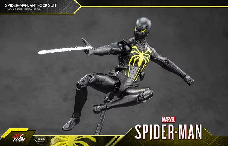 Juego de PS4 de la serie Spider-Man de ZD TOY, traje anti-Ock de Spider-Man, traje Velocity de Spider-Man, traje 2099 de Spider-Man, Miles Morales COLLECTION