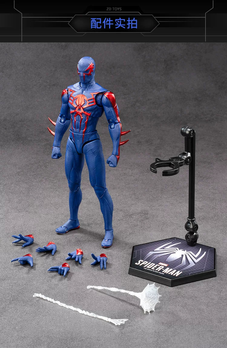 Juego de PS4 de la serie Spider-Man de ZD TOY, traje anti-Ock de Spider-Man, traje Velocity de Spider-Man, traje 2099 de Spider-Man, Miles Morales COLLECTION