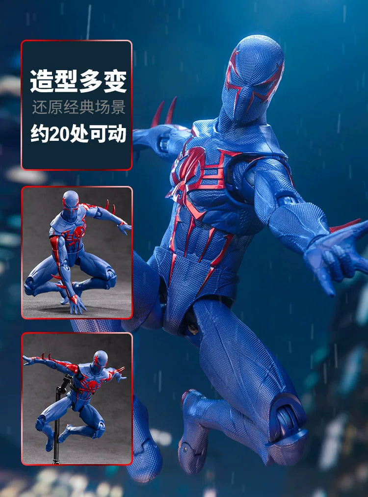 Juego de PS4 de la serie Spider-Man de ZD TOY, traje anti-Ock de Spider-Man, traje Velocity de Spider-Man, traje 2099 de Spider-Man, Miles Morales COLLECTION