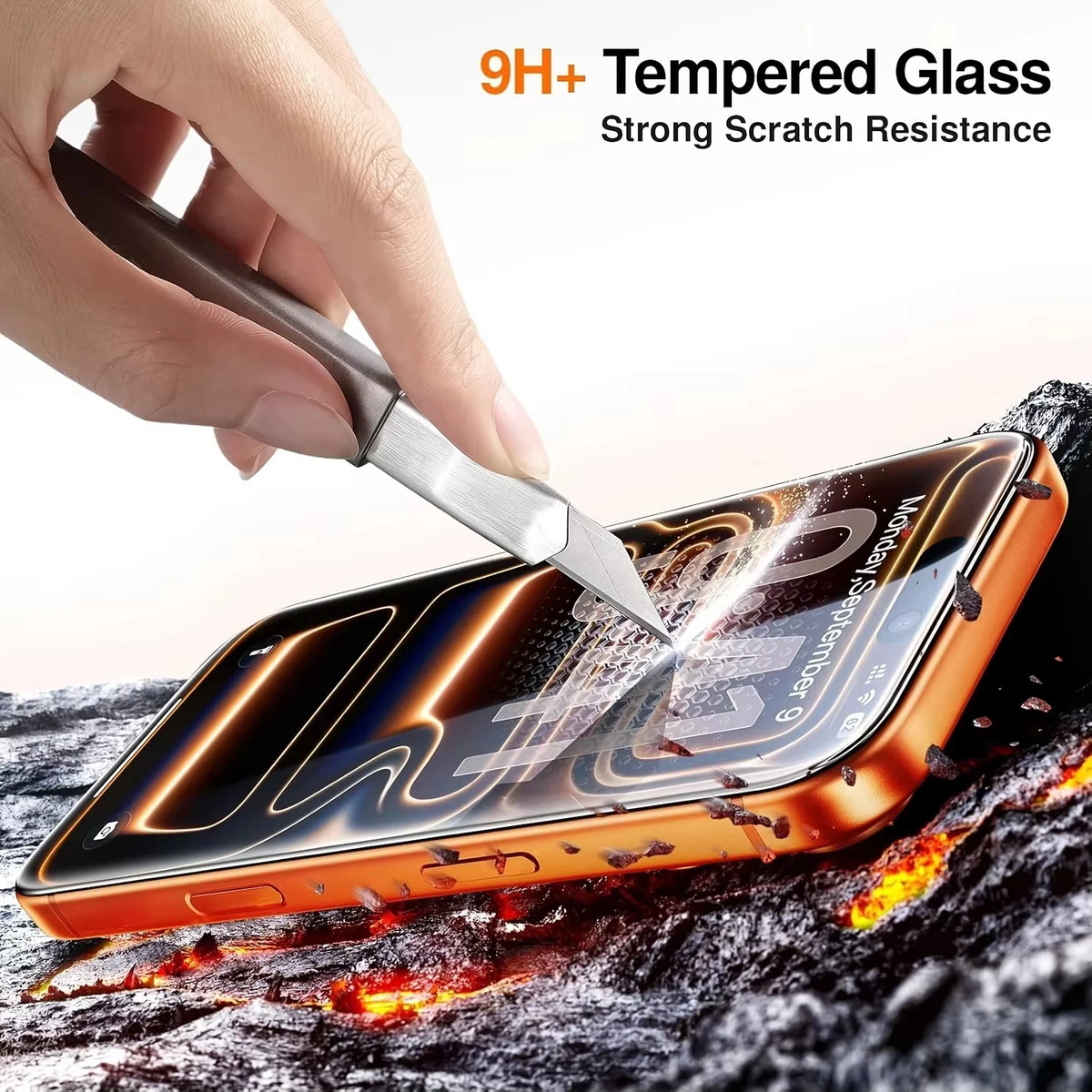 Protector de pantalla antiprivacidad para iPhone 18 Pro Max, 17 Pro Max, 18 Pro, 17 Pro Air, instalación con un solo clic, película de vidrio templado, 1-5 unidades
