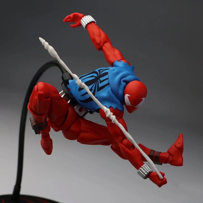 Nuevos Juguetes Spiderman articulado  Figura Scarlet limited, Figura de Acción Anime, Manga Coleccionable, Regalo.