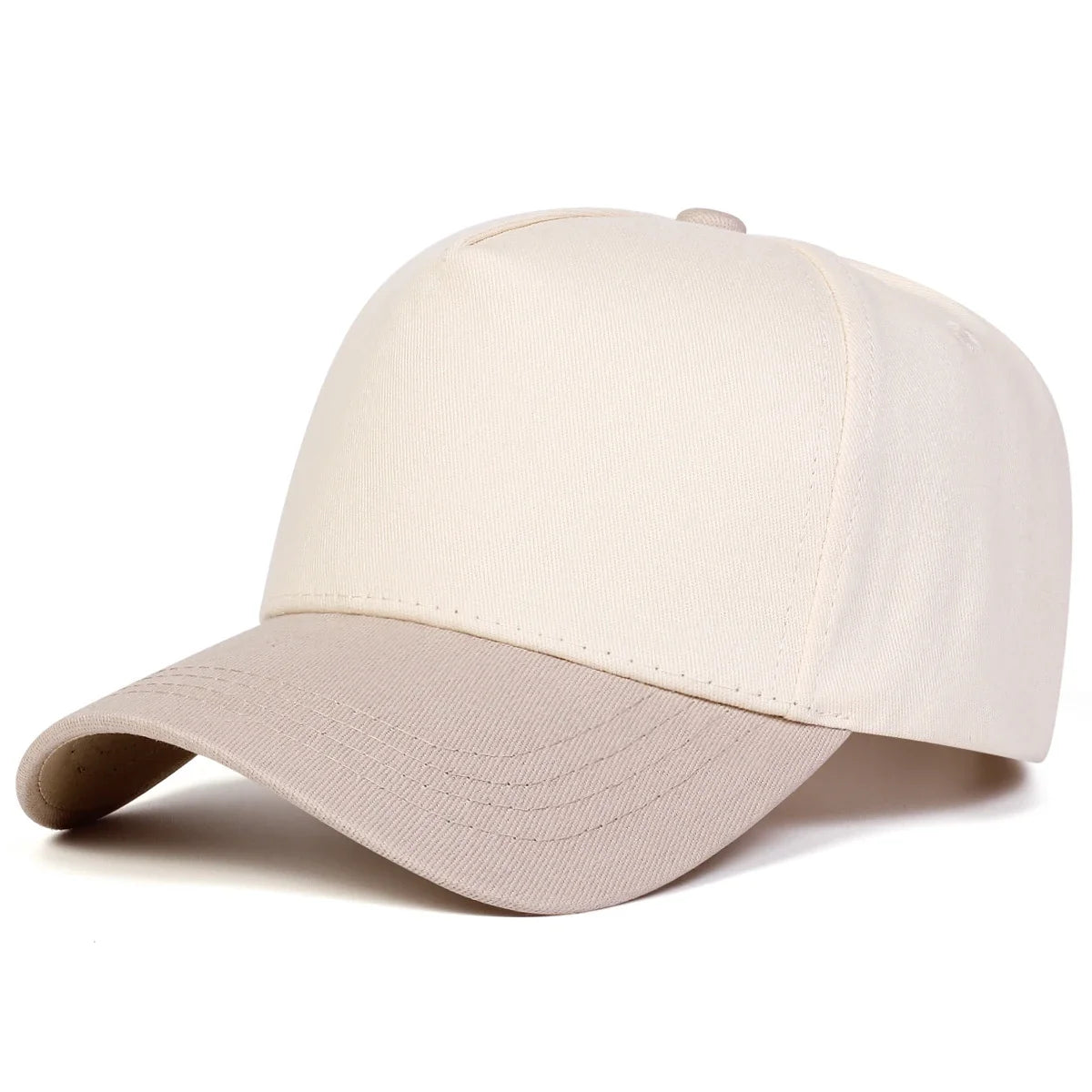 Gorras de Béisbol Unisex con Paneles de Color, Ajustables, Casuales, para Primavera y Otoño, Protección Solar, Gorra Deportiva