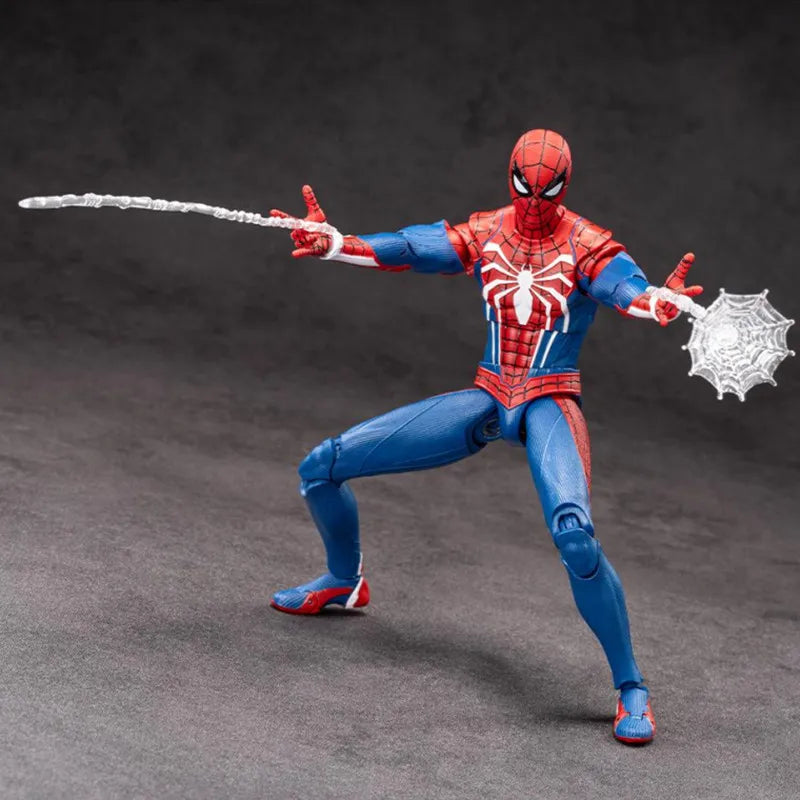 Juego de PS4 de la serie Spider-Man de ZD TOY, traje anti-Ock de Spider-Man, traje Velocity de Spider-Man, traje 2099 de Spider-Man, Miles Morales COLLECTION