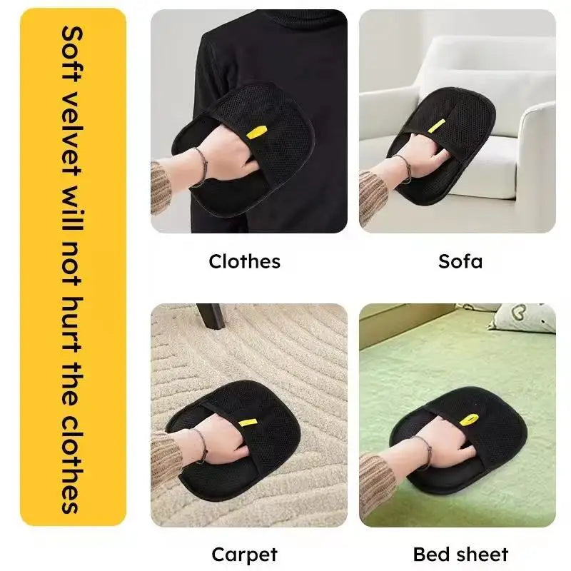 Removedor de pelo para mascotas, ropa lavable portátil, guantes para quitar el pelo, productos de limpieza para mascotas, accesorios para mascotas