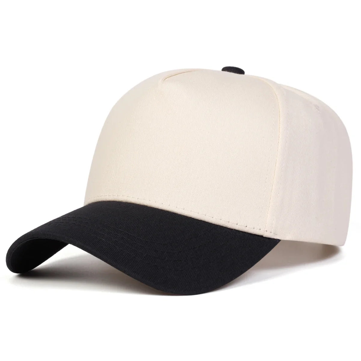 Gorras de Béisbol Unisex con Paneles de Color, Ajustables, Casuales, para Primavera y Otoño, Protección Solar, Gorra Deportiva