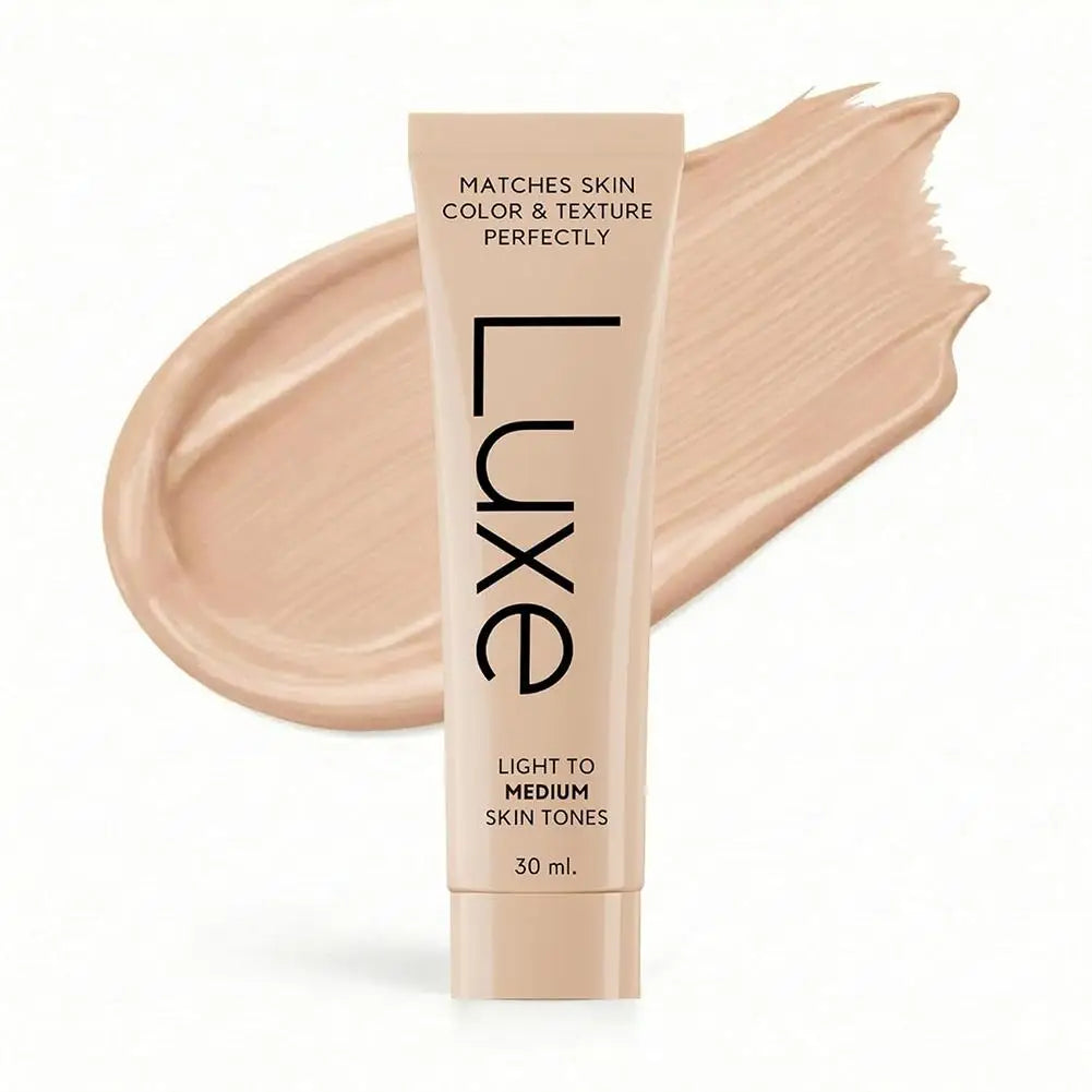 Base de Maquillaje y Corrector Impermeable de Lujo con Cambio de Color, Cobertura Total para Acné, Cicatrices y Tono de Piel Irregular, Maquillaje Facial de Larga Duración