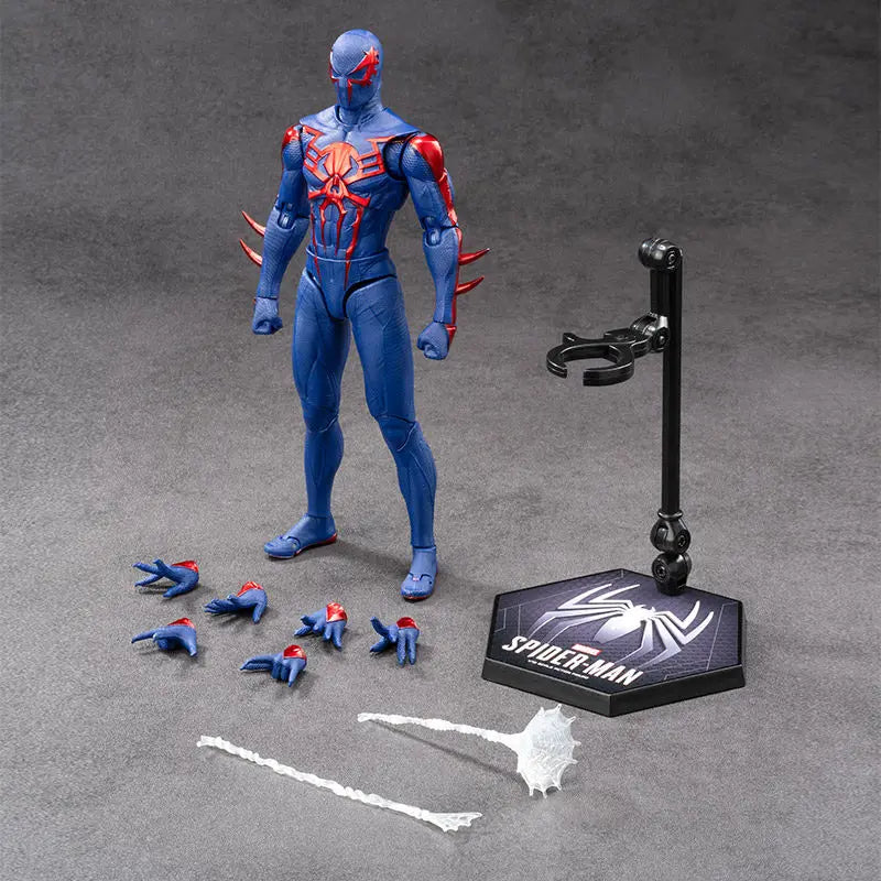 Juego de PS4 de la serie Spider-Man de ZD TOY, traje anti-Ock de Spider-Man, traje Velocity de Spider-Man, traje 2099 de Spider-Man, Miles Morales COLLECTION