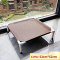 Cama de Camping para mascotas, cama elevada para perros, cama plegable para acampar para cachorros, casa para gatos, camas para cachorros lavables y extraíbles portátiles, hamaca para perros