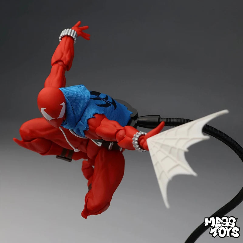 Nuevos Juguetes Spiderman articulado  Figura Scarlet limited, Figura de Acción Anime, Manga Coleccionable, Regalo.