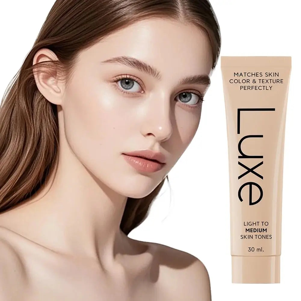 Base de Maquillaje y Corrector Impermeable de Lujo con Cambio de Color, Cobertura Total para Acné, Cicatrices y Tono de Piel Irregular, Maquillaje Facial de Larga Duración