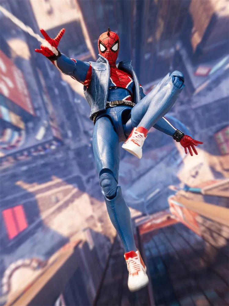 Juego de PS4 de la serie Spider-Man de ZD TOY, traje anti-Ock de Spider-Man, traje Velocity de Spider-Man, traje 2099 de Spider-Man, Miles Morales COLLECTION