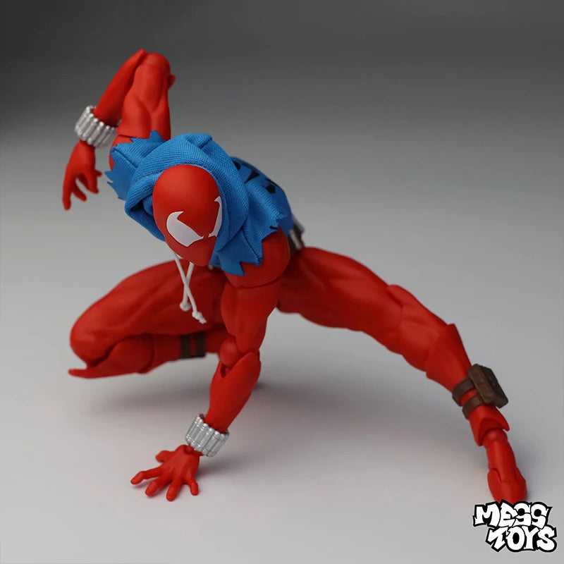 Nuevos Juguetes Spiderman articulado  Figura Scarlet limited, Figura de Acción Anime, Manga Coleccionable, Regalo.