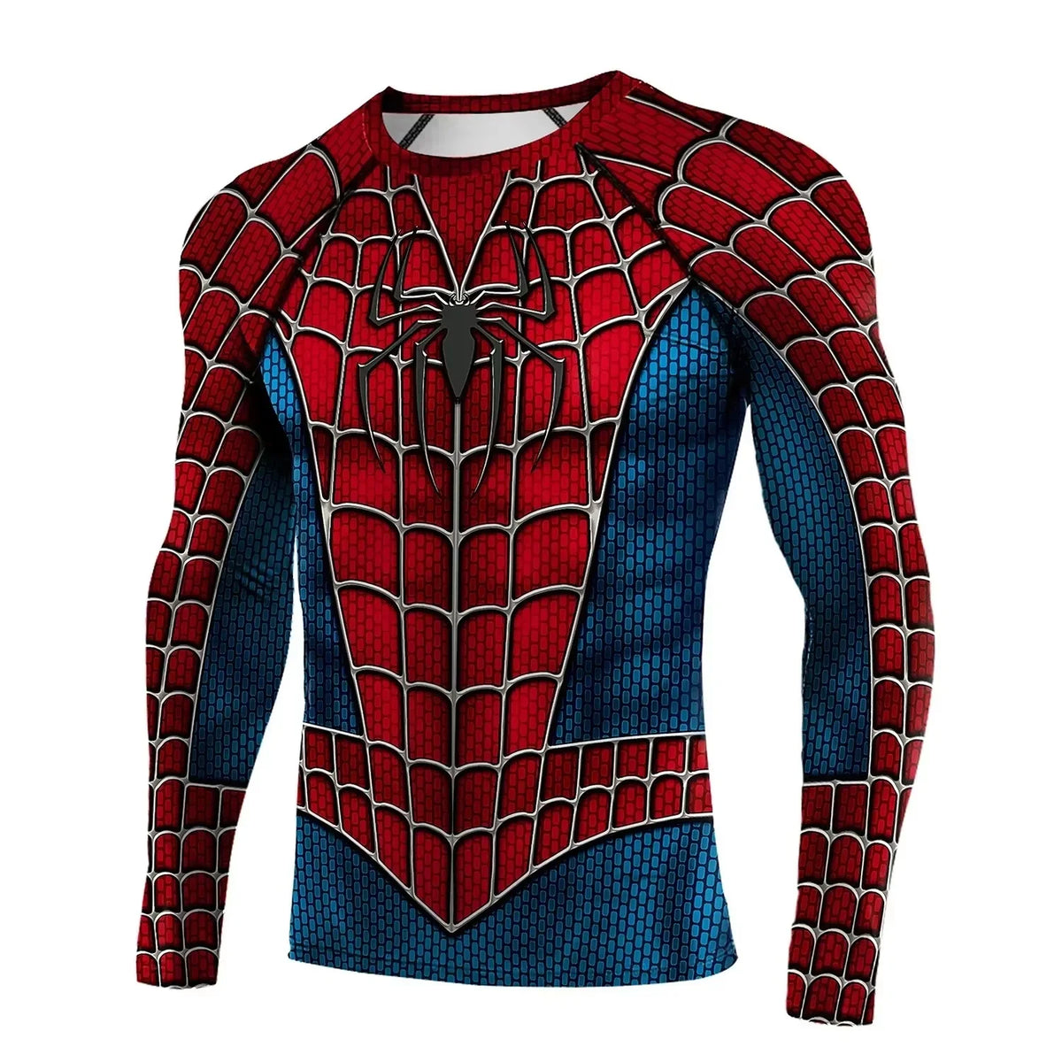 Camiseta de manga larga con estampado vintage de Spiderman  diseño de 2026, Fiestas,sorpresas,videos..etc     Compresión de secado rápido, ideal tambien para deportes, fitness, entrenamiento y actividades físicas, y combinar en familia. Diferentes modelos