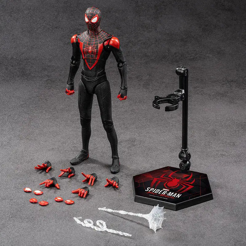 Juego de PS4 de la serie Spider-Man de ZD TOY, traje anti-Ock de Spider-Man, traje Velocity de Spider-Man, traje 2099 de Spider-Man, Miles Morales COLLECTION