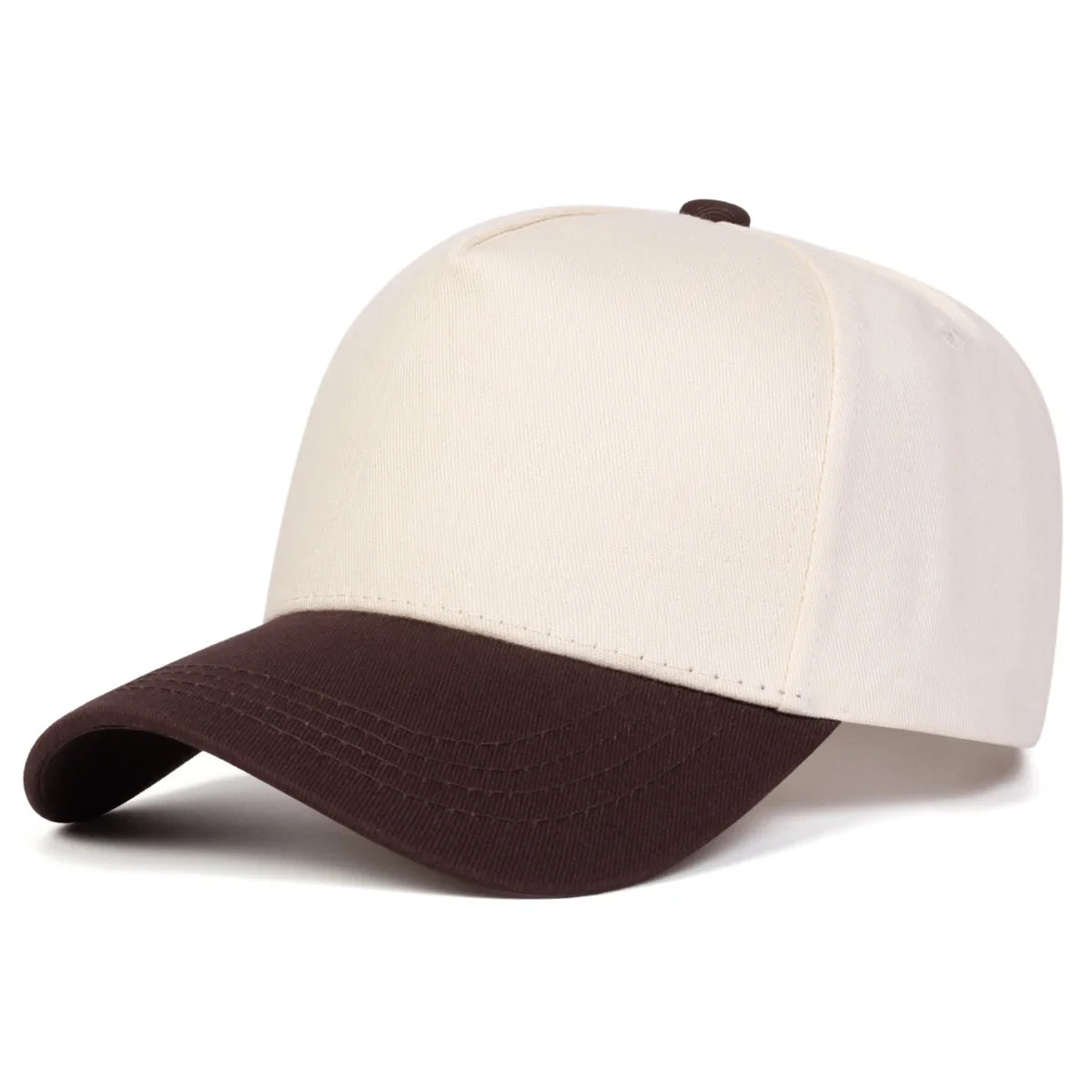 Gorras de Béisbol Unisex con Paneles de Color, Ajustables, Casuales, para Primavera y Otoño, Protección Solar, Gorra Deportiva
