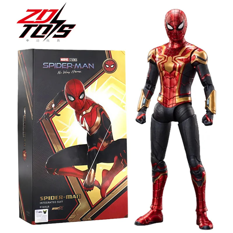 Juego de PS4 de la serie Spider-Man de ZD TOY, traje anti-Ock de Spider-Man, traje Velocity de Spider-Man, traje 2099 de Spider-Man, Miles Morales COLLECTION