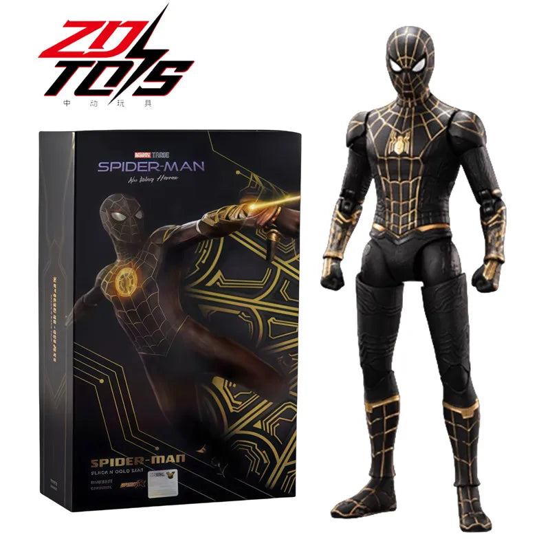 Juego de PS4 de la serie Spider-Man de ZD TOY, traje anti-Ock de Spider-Man, traje Velocity de Spider-Man, traje 2099 de Spider-Man, Miles Morales COLLECTION