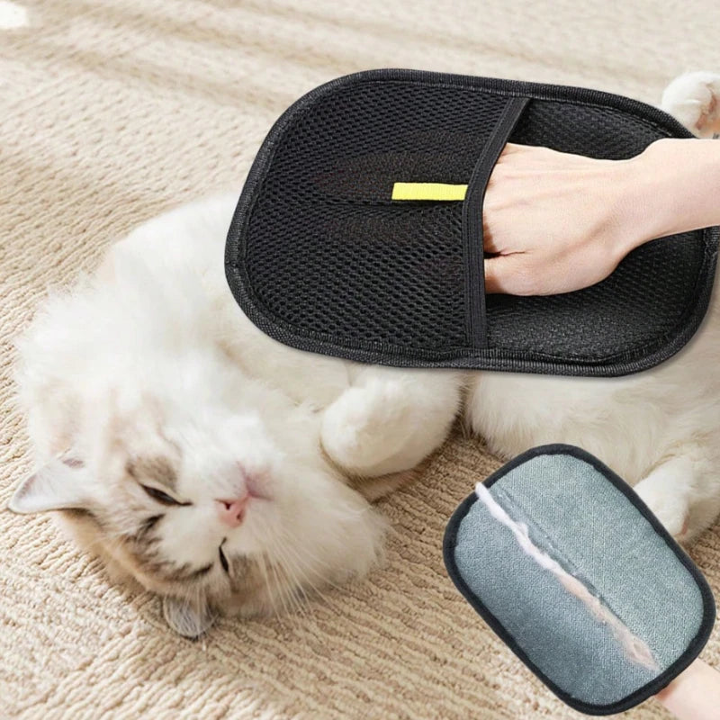 Removedor de pelo para mascotas, ropa lavable portátil, guantes para quitar el pelo, productos de limpieza para mascotas, accesorios para mascotas