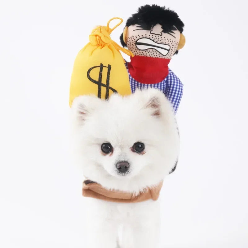 Ropa divertida de Halloween para perros pequeños y medianos, disfraces de fiesta para gatos, Bulldog, Chihuahua francesa, trajes para mascotas