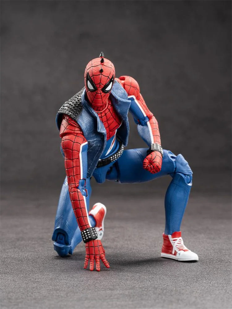 Juego de PS4 de la serie Spider-Man de ZD TOY, traje anti-Ock de Spider-Man, traje Velocity de Spider-Man, traje 2099 de Spider-Man, Miles Morales COLLECTION