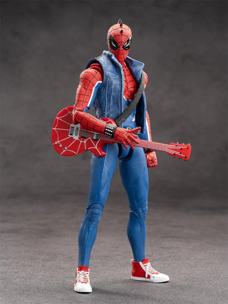 Juego de PS4 de la serie Spider-Man de ZD TOY, traje anti-Ock de Spider-Man, traje Velocity de Spider-Man, traje 2099 de Spider-Man, Miles Morales COLLECTION