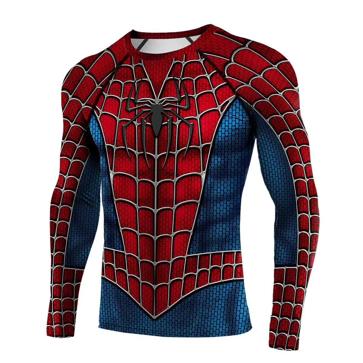 Camiseta de manga larga con estampado vintage de Spiderman  diseño de 2026, Fiestas,sorpresas,videos..etc     Compresión de secado rápido, ideal tambien para deportes, fitness, entrenamiento y actividades físicas, y combinar en familia. Diferentes modelos