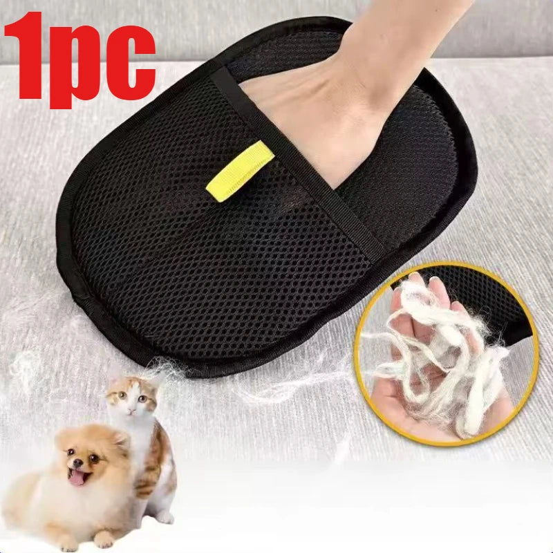 Removedor de pelo para mascotas, ropa lavable portátil, guantes para quitar el pelo, productos de limpieza para mascotas, accesorios para mascotas