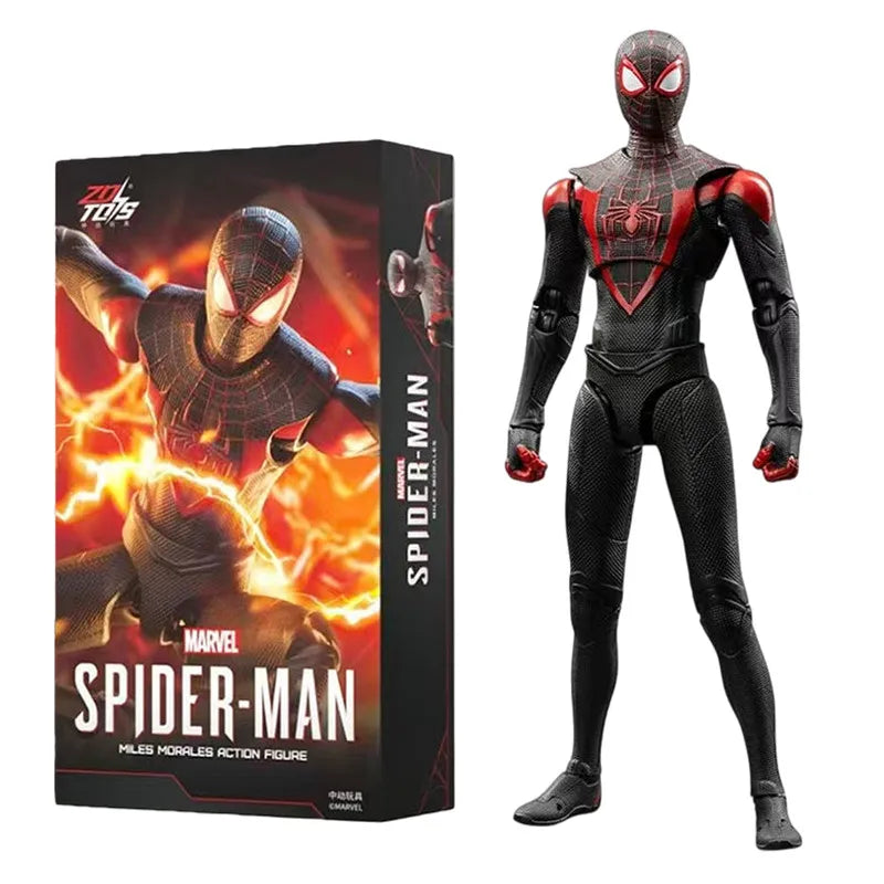 Juego de PS4 de la serie Spider-Man de ZD TOY, traje anti-Ock de Spider-Man, traje Velocity de Spider-Man, traje 2099 de Spider-Man, Miles Morales COLLECTION
