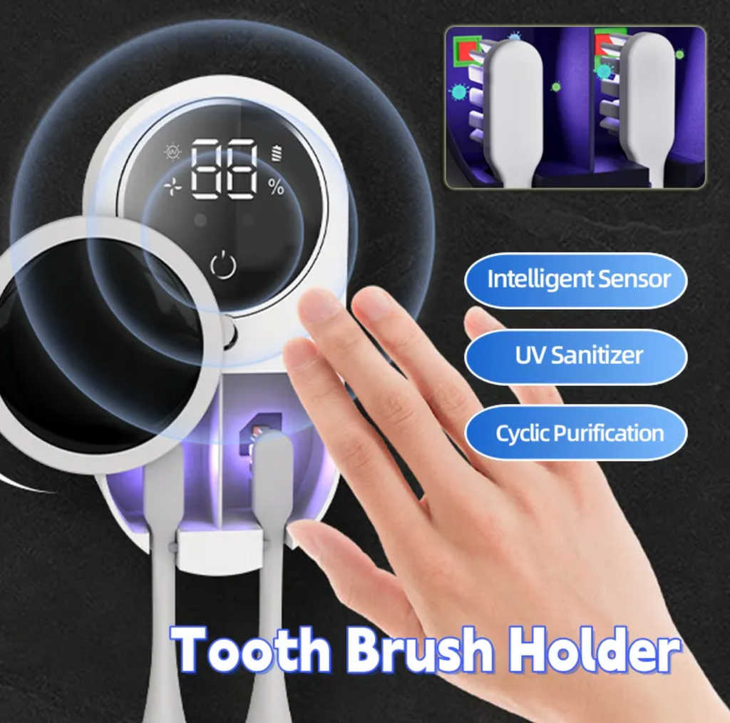 Desinfectante portátil de Cepillo de Dientes UV -> Portable UV Toothbrush Sanitizer